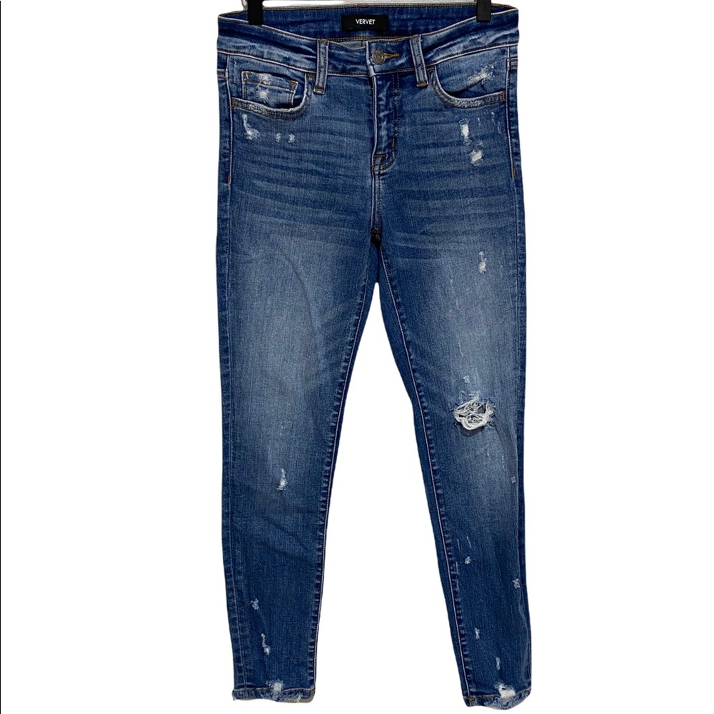 Vervet by Flying Monkey Blue Skinny Jeans Size 26
